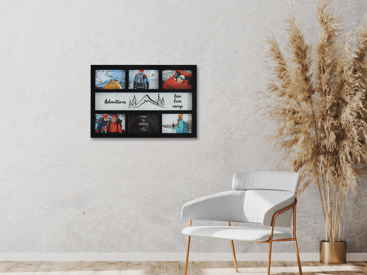 Collage frame-6 open