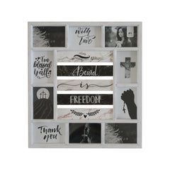 Collage frame-10 open