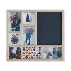 Collage frame- 7 open with blackboard