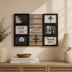 Collage frame- 6 open