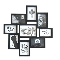 Collage frame- 9 open