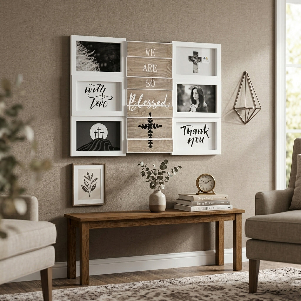 Collage frame- 6 open